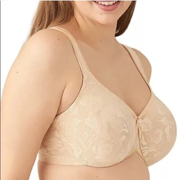 Wacoal Clear and Classic Full Coverage Underwire Bra Sand Beige - Picture 1 of 11
